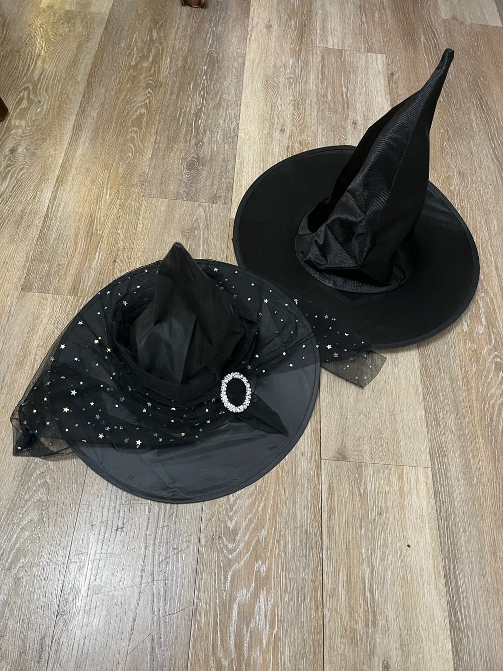 2 Halloween witch hats